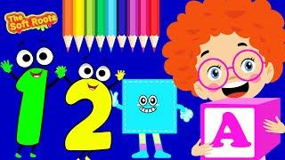 Preschool Learning activities for 3 year olds at home | Learn ABC Phonics Shapes Numbers Colors 