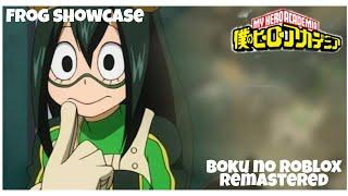 Roblox | BOKU NO ROBLOX REMASTERED FROG SHOWCASE!