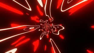 VJ LOOP NEON Red Metallic Abstract Background Video Simple Lines Pattern - Motion 4k Screensaver