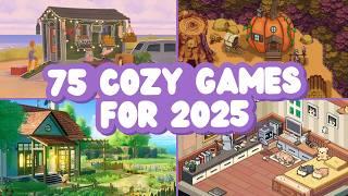 A COMPLETE List of 2025 Cozy Games 