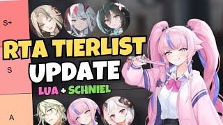 Legend RTA Tierlist Update | Schniel Patch