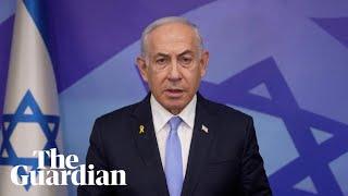 Netanyahu calls ICC's arrest warrant 'antisemitic'