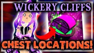 WICKERY CLIFFS 2022 **CHEST LOCATIONS!** || ROYALE HIGH HALLOWEEN