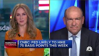 The Fed likely to hike interest rates by 75 basis points this week: CNBC's Steve Liesman