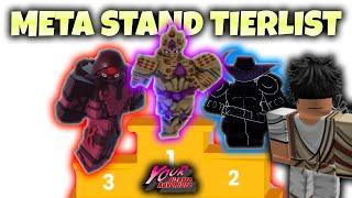 [YBA] I RANKED ALL BEST STANDS in the META...