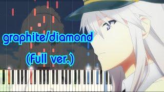 [Azur Lane OP] : graphite/diamond (Full ver.) Piano Arrangement