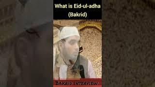 What is Eid-ul-adha?#shorts #sacrifice #balidan #hinduism #reels #irpcindia #quran #allah #viral