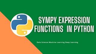 Sympy Expression Functions Python |Expand Trigonometric Lambda |#python #rlanguagestatistics