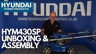 Unboxing the Hyundai HYM430SP Self Propelled Petrol Lawn Mower | Assembly Guide and Unboxing