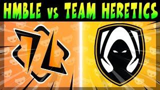 КРУТОЙ СКРИМ, ИГРАЮТ - HMBLE vs TEAM HERETICS #brawlstars