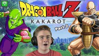 Dragon Ball Z Kakarot Part 2 Piccolo takes on Nappa on HobbyGaming