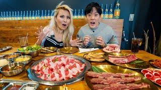 All-You-Can Eat KBBQ with Competitive Eater @RainaHuang