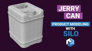 Product Subdivision Modeling #9: 5 Gallon Jerry Can Conteiner. Silo 3D