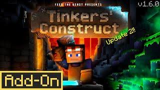 "Tinkers' Construct Add-On" Minecraft Marketplace Official Trailer