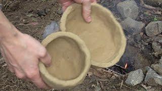 Primitive Pottery With Survival Lilly