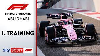 F1-Geschichte & Heftige Strafe im FP1 | 1. Freies Training | Großer Preis von Abu Dhabi | Formel 1