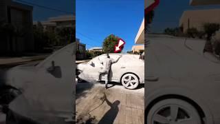 You won't believe what's left on this car  #shorts