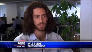 Fullstack Academy - Fox 5 News Feature: Hiring Day July 2015