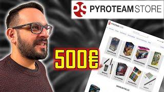 500€ FEUERWERK BESTELLUNG bei PYROTEAM STORE  | + Gewinnspiel Ankündigung