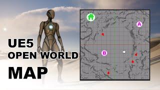 Unreal Engine 5 - Open World Map Widget