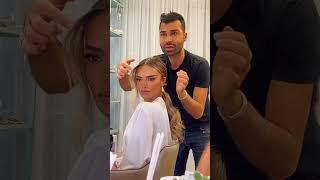 One of the best hair stylist in the world #makeup #hair #makeuptutorial #hairstyle #tutorial