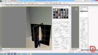 3Ds Max + Corona Render. Пламя свечи (Урок 3d Max)