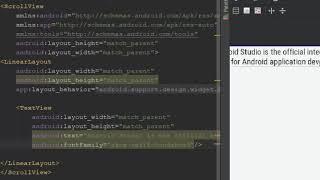 HOw To Custom Change Font Family Style of Text In Android Studio