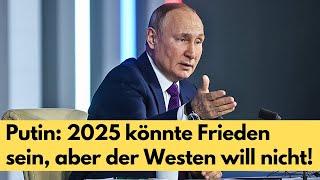 Putin Interview: 2025 Frieden in Ukraine – aber der Westen will das nicht! (Deutsche Übersetzung)