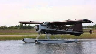 [HD] Beautiful Dehavilland DHC-2-MK.1 Beaver On Floats Takeoff CSU3