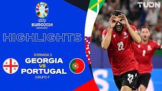 HIGHLIGHTS - Georgia vs Portugal | UEFA EURO 2024 - J3 | TUDN