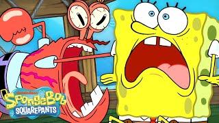 SpongeBob Characters SCREAMING for 50 Minutes Straight  | @SpongeBobOfficial