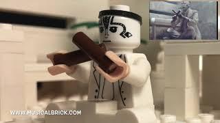 Peter Gabriel Shock the Monkey in Lego