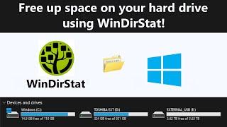 Visually Declutter Your PC using WinDirStat! (Short guide)