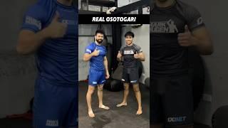 Judo osotogari throw ️ #mma #martialarts #ufc #bjj #jiujitsu #judo #funnyshorts #markmugen