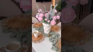Wildberries: цветы арт. 249585594, эвкалипт арт. 215190760, плетеные салфетки арт. 199574178