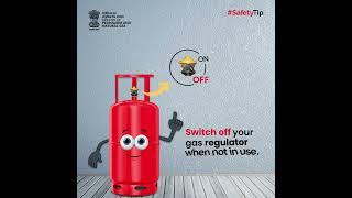 Switch off your LPG cylinder from regulator when not in use