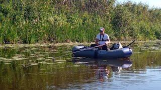 ЗНАЙШОВ КРУПНУ РИБУ У ЗАРОСЛЯХ ЛАТАТТЯ. Рибалка на боковий кивок