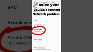  solve your couldn't connect network problem #tech #problem #solve #shorts #viralshort