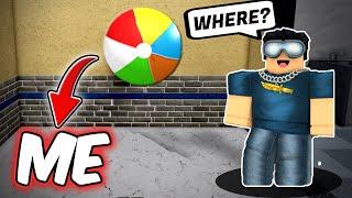 Invisible Beach Ball Glitch in MM2 | Murder Mystery 2