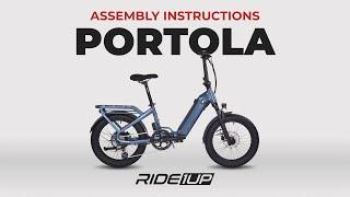 How to Assemble the Ride1Up Portola Ebike