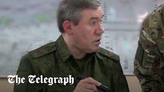 Russia's Gerasimov inspects front line in Zaporizhzhia