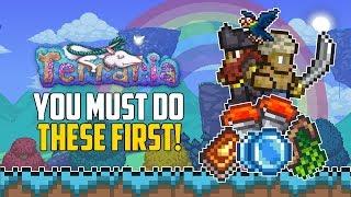 Do THIS straight away in Hardmode! Terraria Top 5 | PC | Console | Mobile