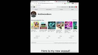 New account for youtube!!!!!