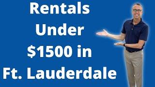 Fort Lauderdale Apartments for rent under $1500. Fort Lauderdale apartments for rent.