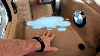 BMW 325 Wet Floor Water Leak Fix