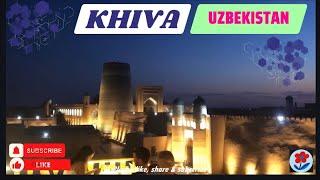 Inside Walls of Khiva City | Silk Road | Khorezm Province | Uzbekistan 