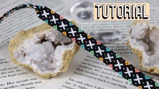 COLOURFUL CRISS CROSS TUTORIAL [CC] || Friendship Bracelets