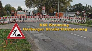 Baustelle Kreuzung | Buxtehude, Harburger Strasse/Ostmoorweg