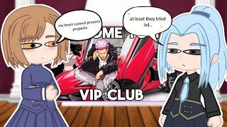 Jujutsu kaisen react to When you pull up a function with The Bros.. ll el_ronin scitts ll jujutsu ll