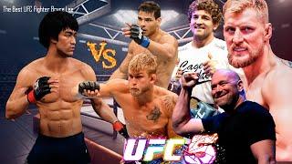 EA Sports UFC 5 | Top 5 Bruce Lee vs. vs everyone (PS5)
